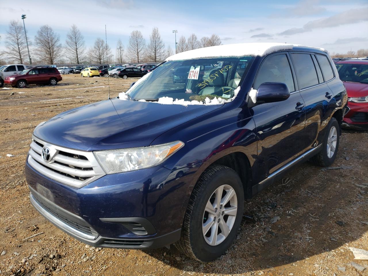 Photo 2 from auction – 2012 TOYOTA HIGHLANDER with VIN 5TDZA3EH5CS018418