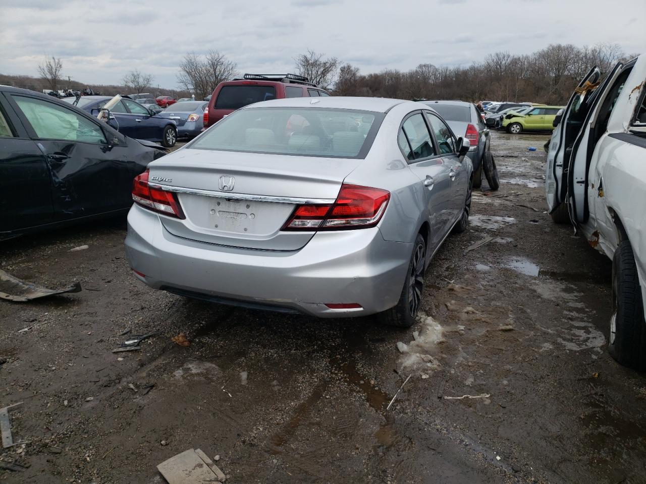 Photo 4 from auction – 2014 HONDA CIVIC EXL with VIN 19XFB2F92EE008234