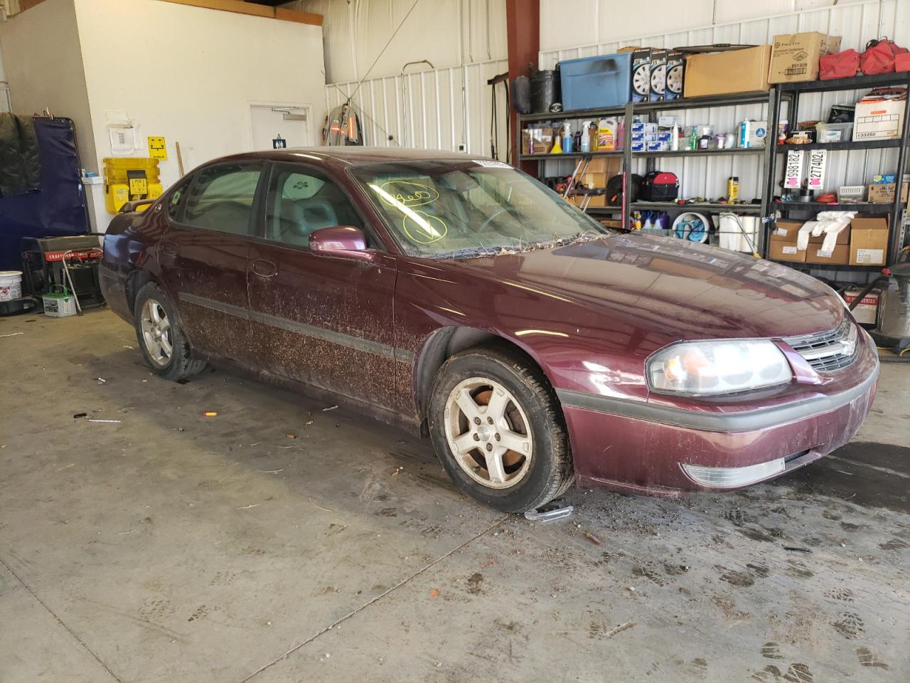 Photo 1 from auction – 2003 CHEVROLET IMPALA LS with VIN 2G1WH52K839128374