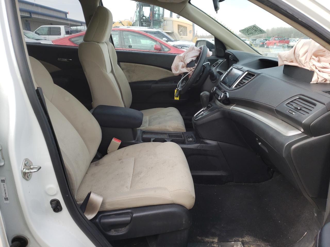 Photo 5 from auction – 2016 HONDA CR-V EX with VIN 5J6RM4H58GL137774