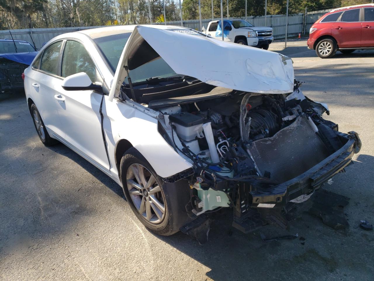 HYUNDAI SONATA SE 2016 with VIN 5NPE24AF9GH376963 - Photo from auction