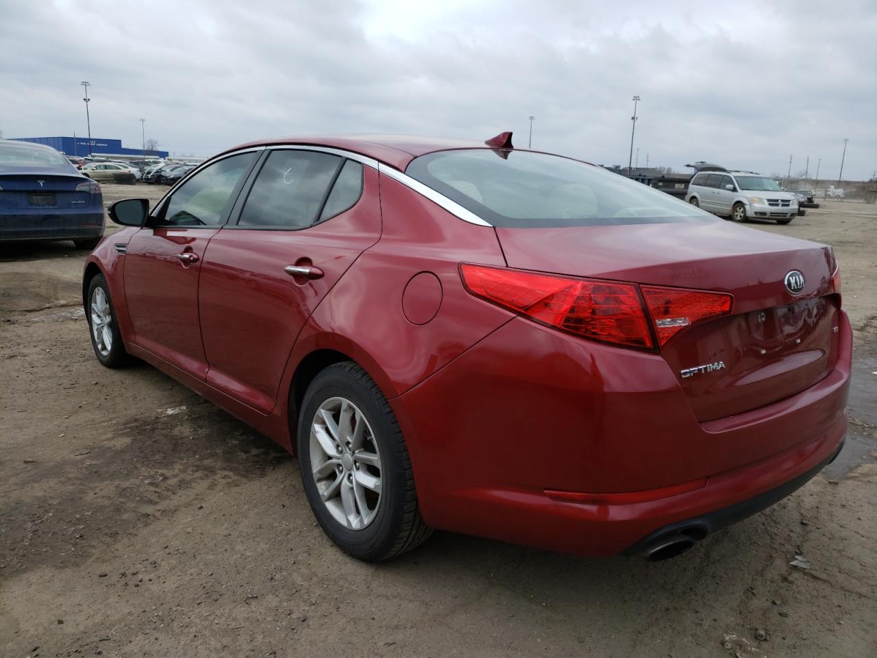 Photo 3 from auction – 2013 KIA OPTIMA LX with VIN 5XXGM4A77DG187246