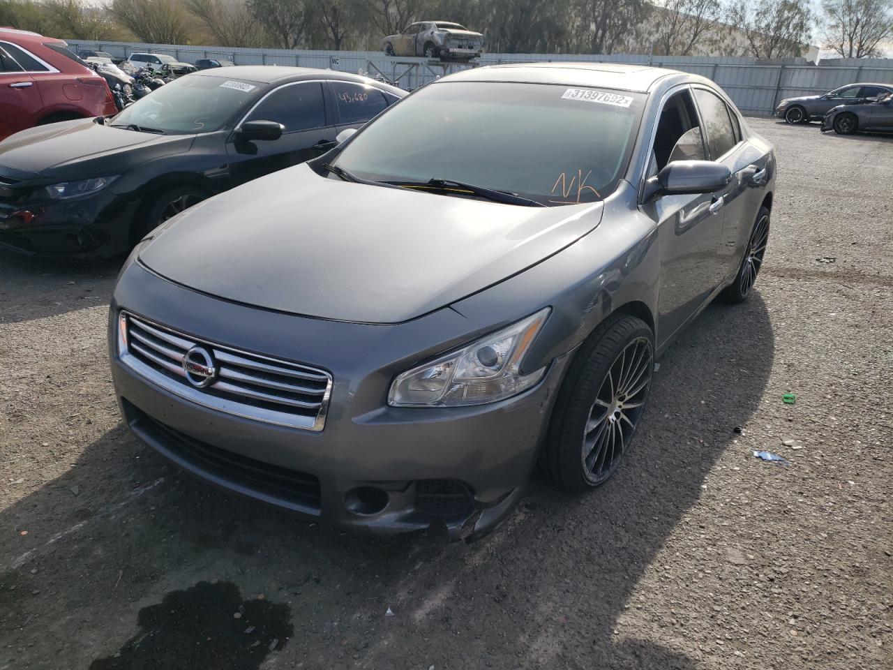 Photo 2 from auction – 2014 NISSAN MAXIMA S with VIN 1N4AA5AP1EC490776