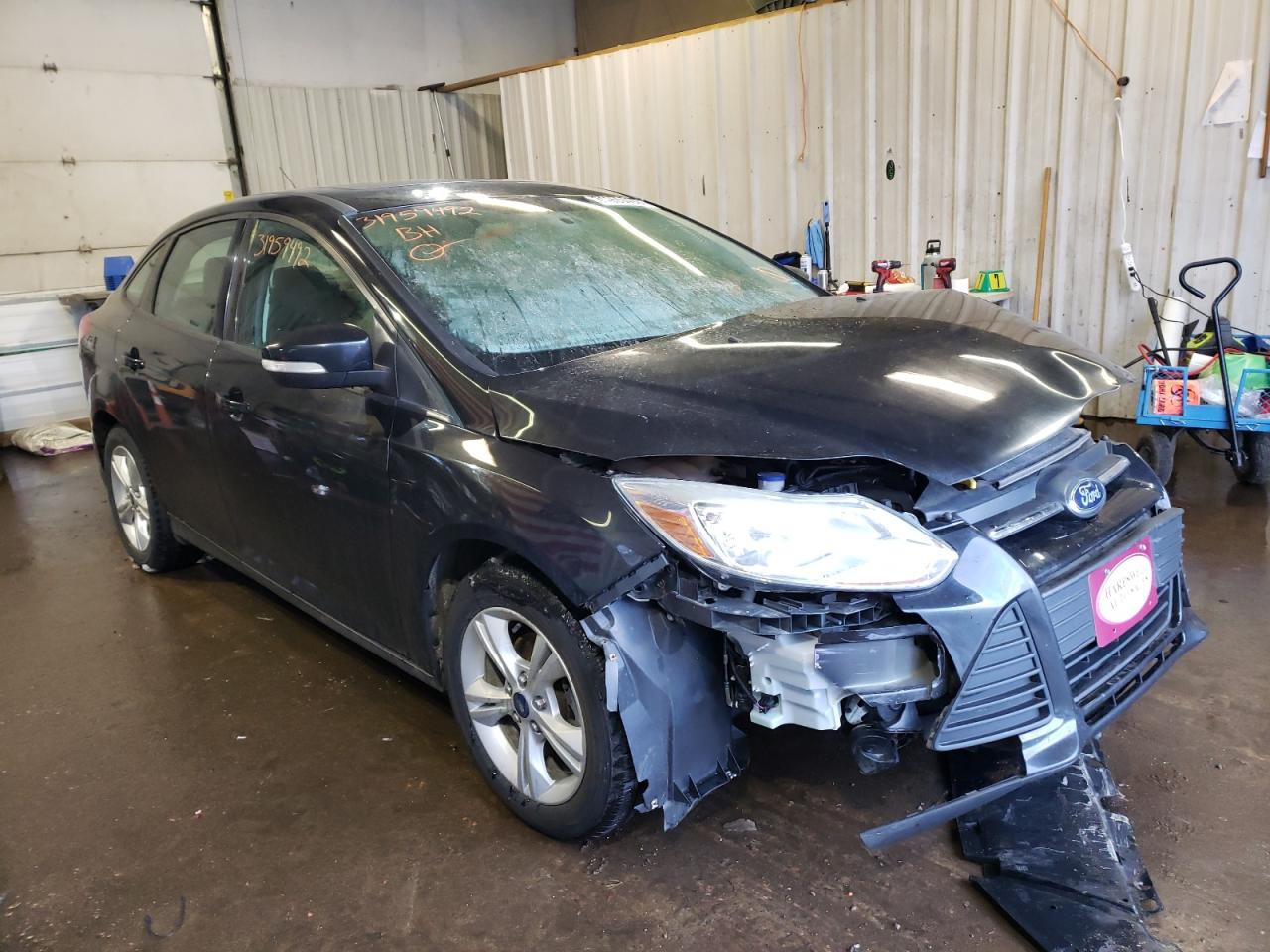 FORD FOCUS SE 2013 with VIN 1FADP3F27DL336830 - Photo from auction