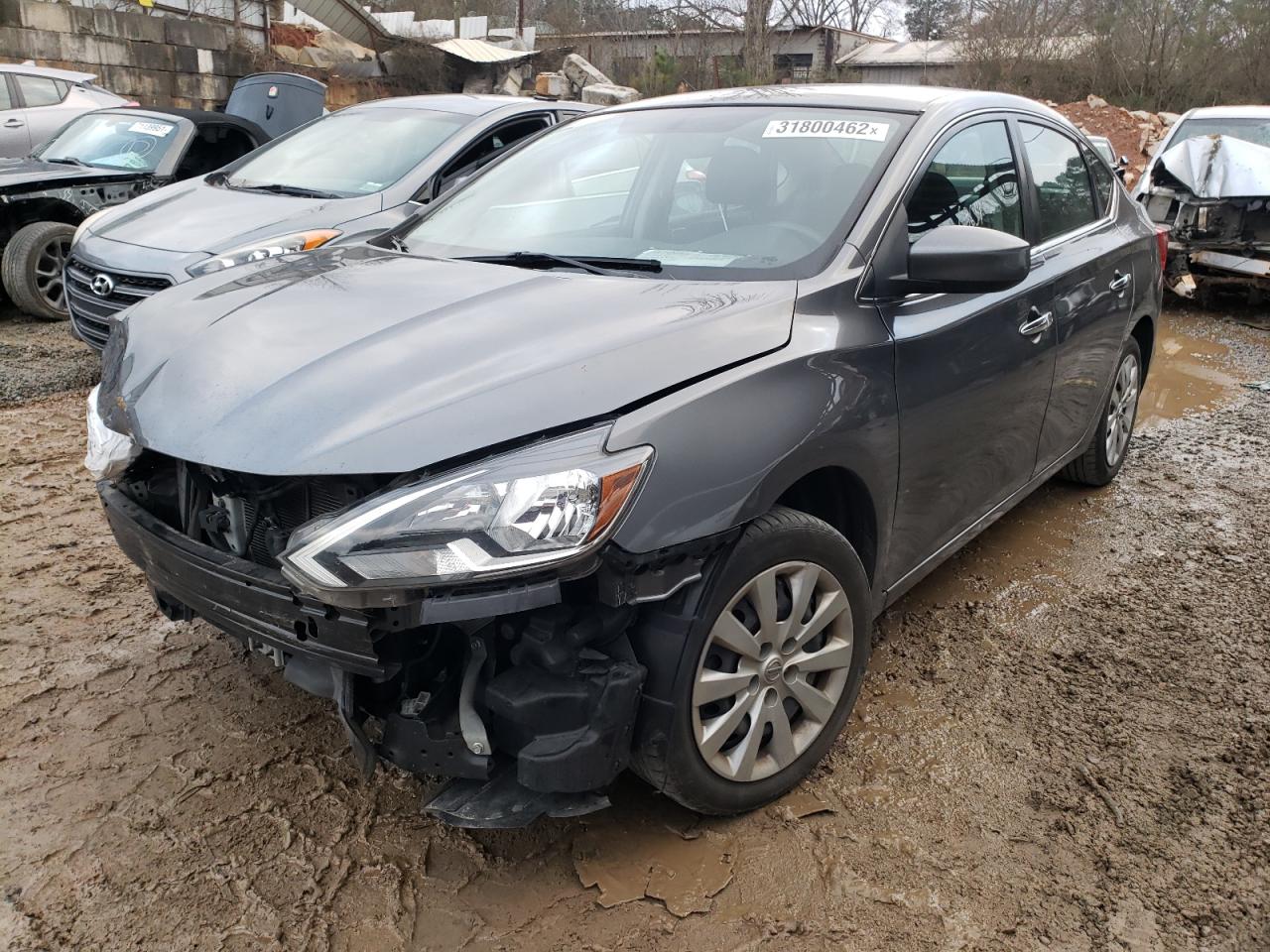 Photo 2 from auction – 2017 NISSAN SENTRA S with VIN 3N1AB7AP0HL653027