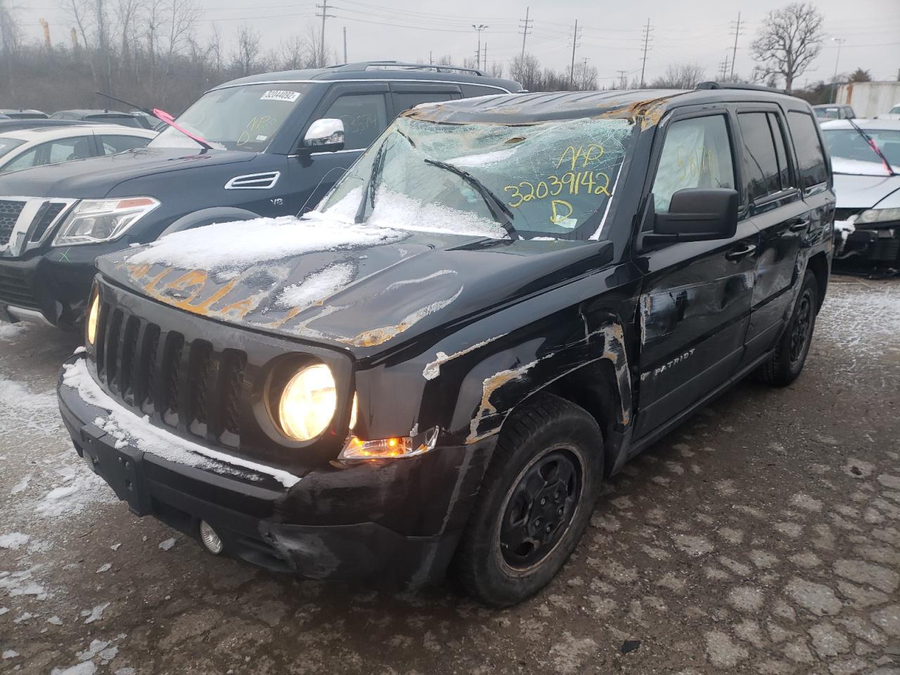 Photo 2 from auction – 2017 JEEP PATRIOT SP with VIN 1C4NJPBB9HD120216