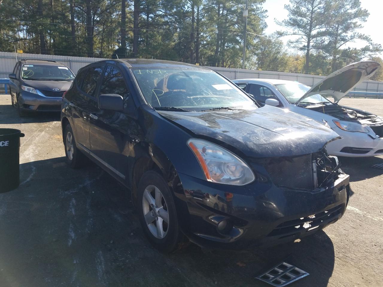 NISSAN ROGUE S 2012 with VIN JN8AS5MV0CW709681 - Photo from auction