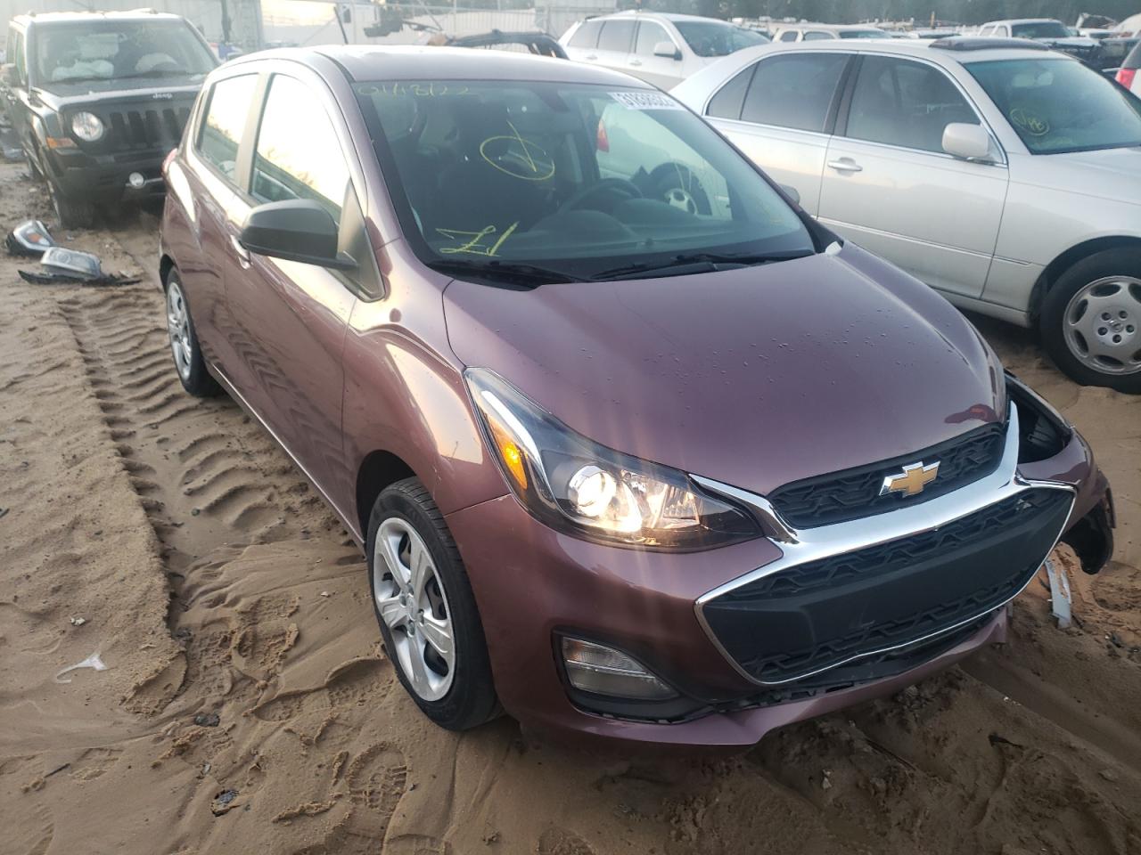 CHEVROLET SPARK LS 2019 with VIN KL8CB6SA8KC729647 - Photo from auction