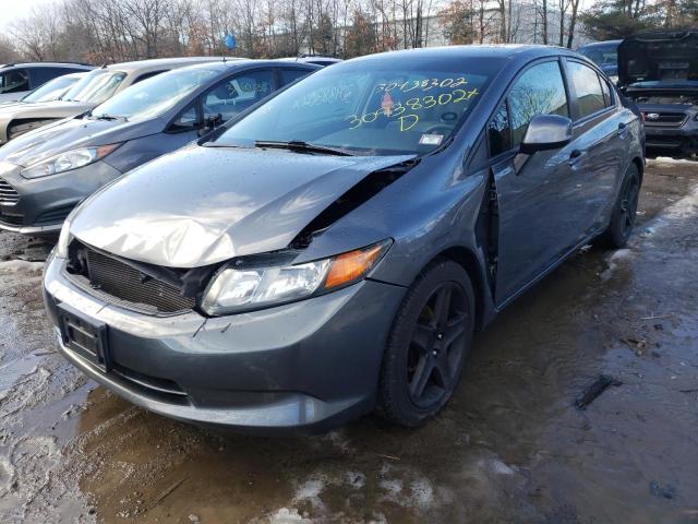 Photo 2 from auction – 2012 HONDA CIVIC LX with VIN 19XFB2F52CE346257