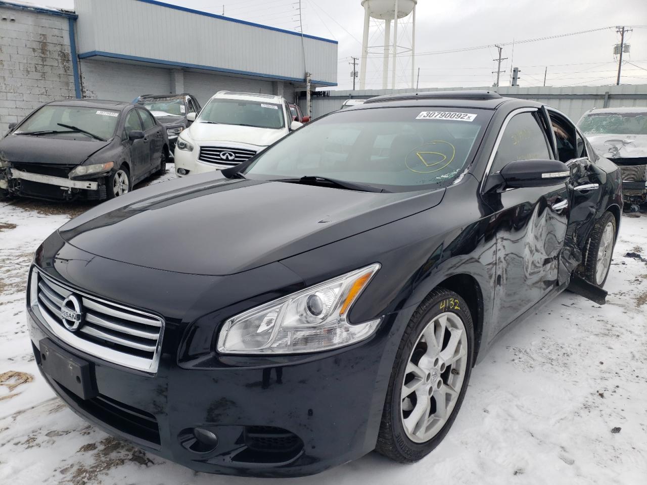 Photo 2 from auction – 2014 NISSAN MAXIMA S with VIN 1N4AA5AP4EC486043
