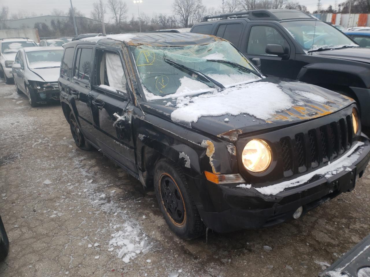 Photo 9 from auction – 2017 JEEP PATRIOT SP with VIN 1C4NJPBB9HD120216