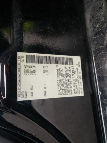 Photo 10 from auction – 2019 NISSAN ALTIMA SR with VIN 1N4BL4CW7KC193911