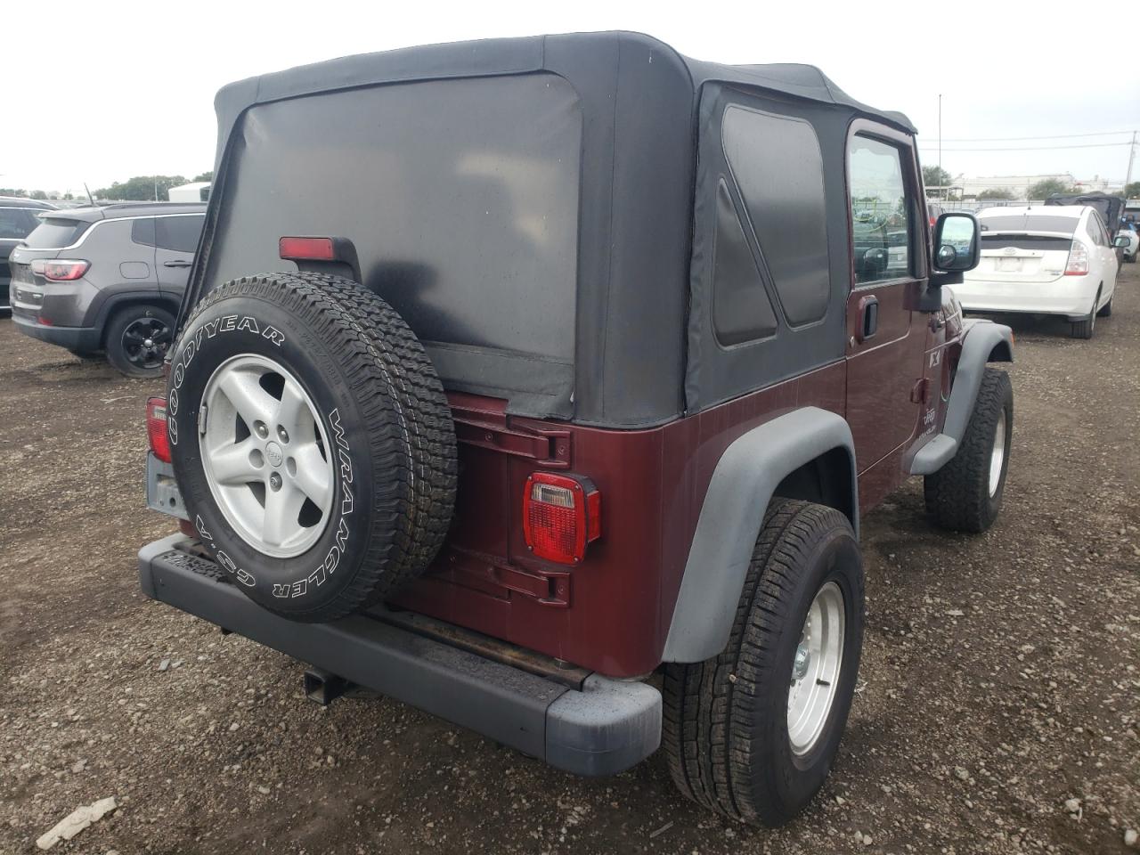 Photo 4 from auction – 2003 JEEP WRANGLER C with VIN 1J4FA39S63P356097