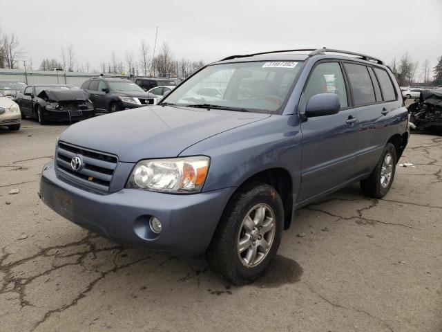 Photo 2 from auction – 2007 TOYOTA HIGHLANDER with VIN JTEDD21A670166375