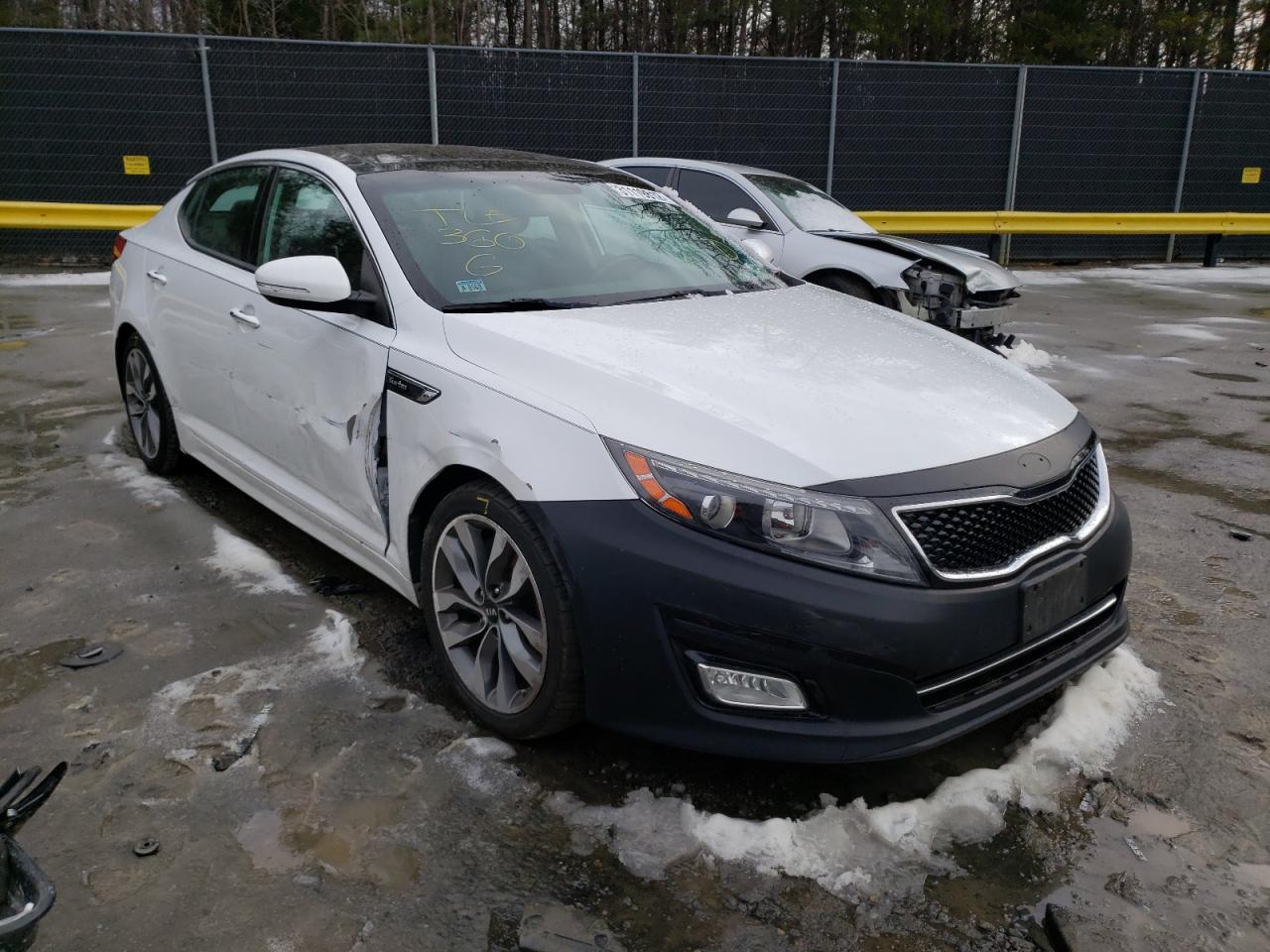 KIA OPTIMA SX 2014 with VIN 5XXGR4A63EG269887 - Photo from auction