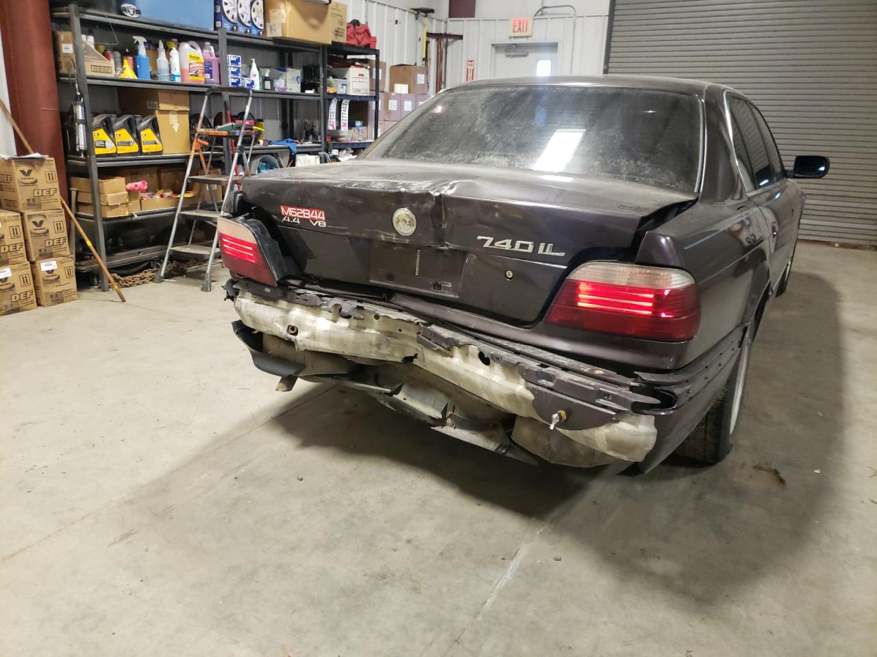 Photo 9 from auction – 1998 BMW 740 IL with VIN WBAGJ8325WDM13926