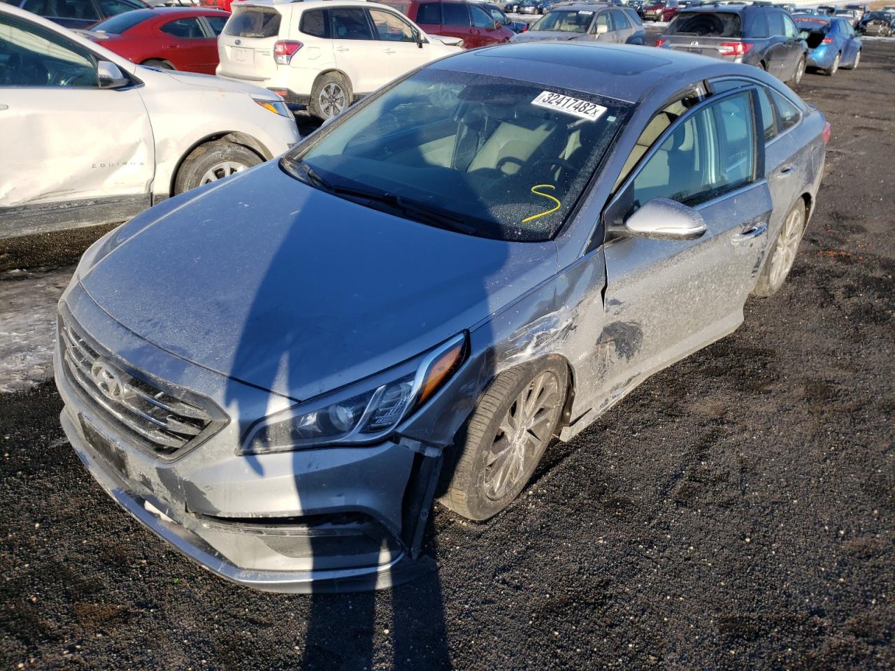 Photo 2 from auction – 2016 HYUNDAI SONATA SPO with VIN 5NPE34AF8GH376742