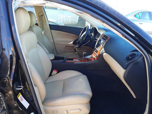 Photo 9 from auction – 2008 LEXUS IS 250 with VIN JTHCK262282023757