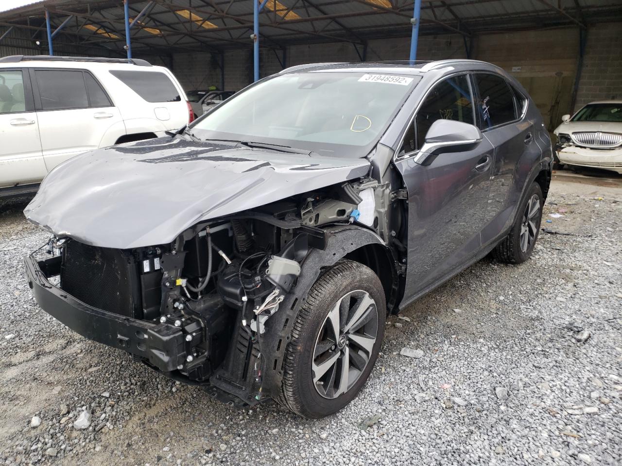 Photo 2 from auction – 2021 LEXUS NX 300 BAS with VIN JTJGARBZ2M2197353