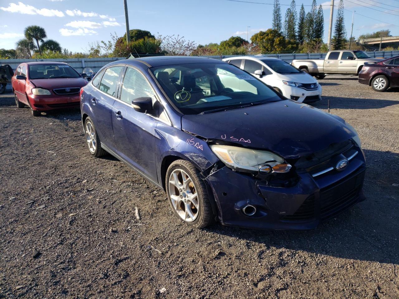 FORD FOCUS SEL 2012 с VIN 1FAHP3H27CL126371 - Фото с аукциона