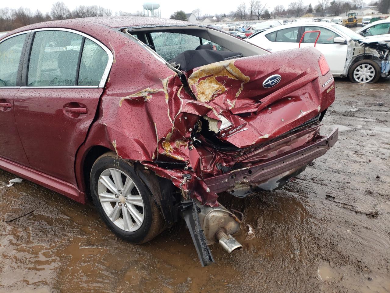 Photo 9 from auction – 2010 SUBARU LEGACY 2.5 with VIN 4S3BMBG68A3213863