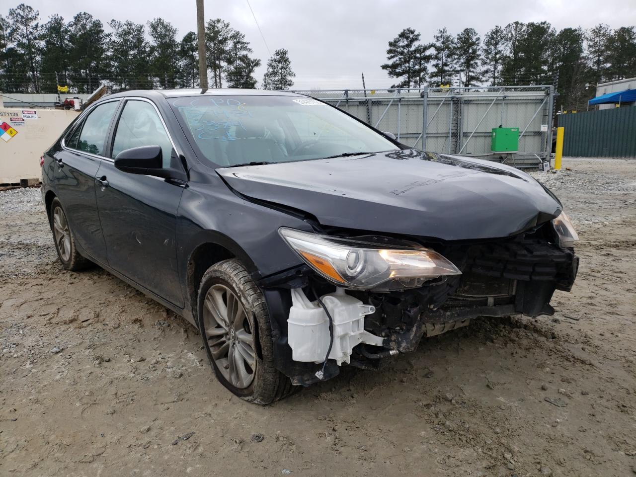 TOYOTA CAMRY LE 2017 with VIN 4T1BF1FK5HU665384 - Photo from auction