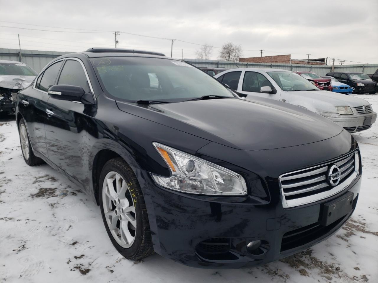NISSAN MAXIMA S 2014 with VIN 1N4AA5AP4EC486043 - Photo from auction