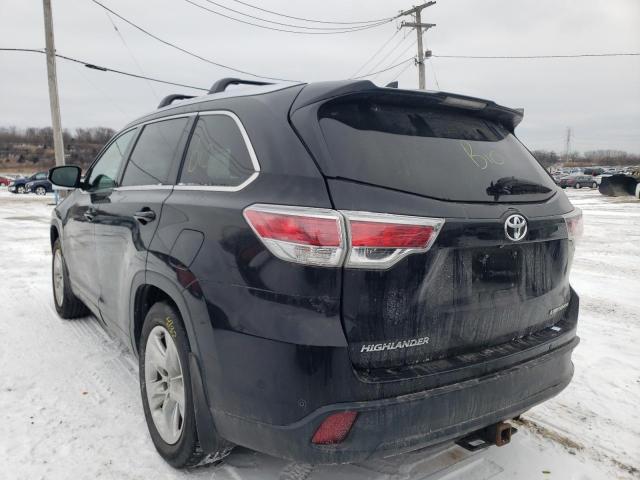 Photo 3 from auction – 2014 TOYOTA HIGHLANDER with VIN 5TDDKRFH6ES019086