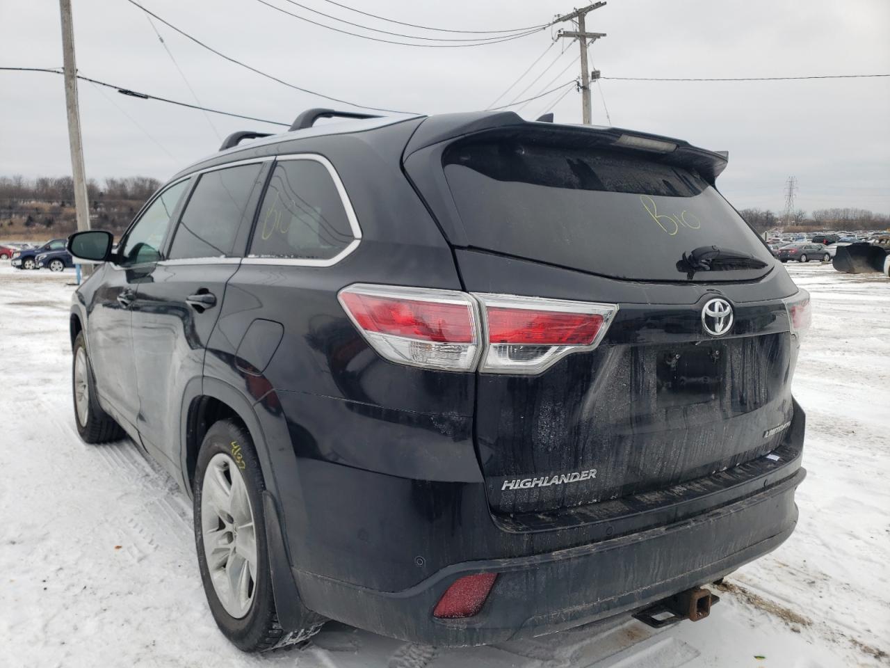 Photo 13 from auction – 2014 TOYOTA HIGHLANDER with VIN 5TDDKRFH6ES019086
