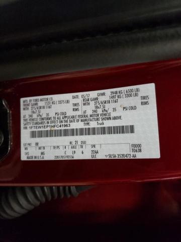 Photo 10 from auction – 2017 FORD F150 SUPER with VIN 1FTEW1EP1HFC41963
