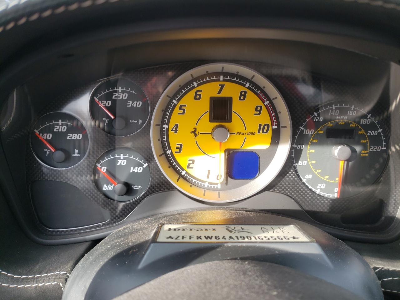 Снимка 8 от търг – 2009 FERRARI 430 SCUDER с VIN ZFFKW64A190165566
