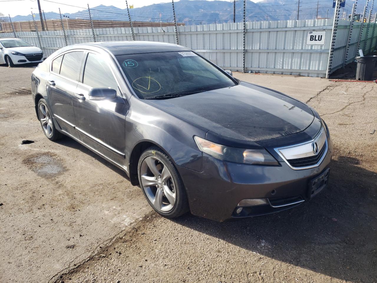 ACURA TL 2012 with VIN 19UUA9F50CA012154 - Photo from auction