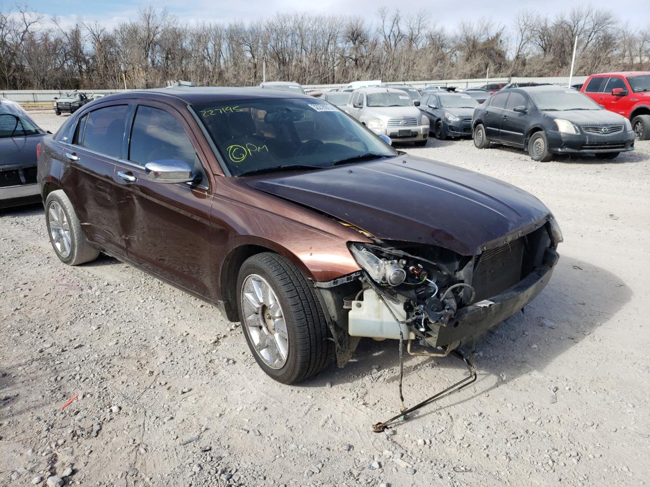 CHRYSLER 200 LIMITE 2012 with VIN 1C3CCBCG6CN227195 - Photo from auction