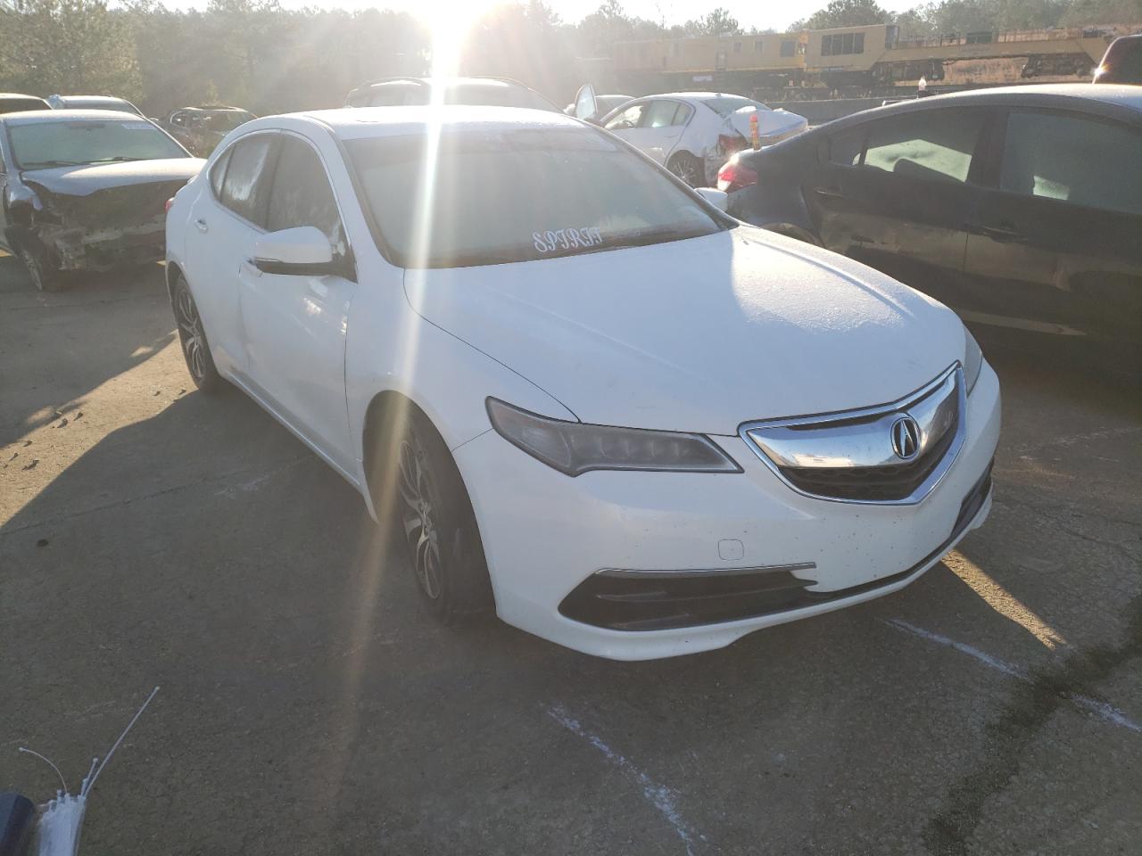 ACURA TLX TECH 2015 with VIN 19UUB1F52FA004771 - Photo from auction