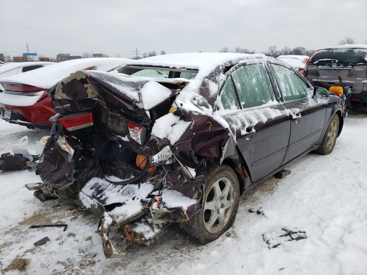 Photo 4 from auction – 2006 HYUNDAI SONATA GLS with VIN 5NPEU46F76H040648