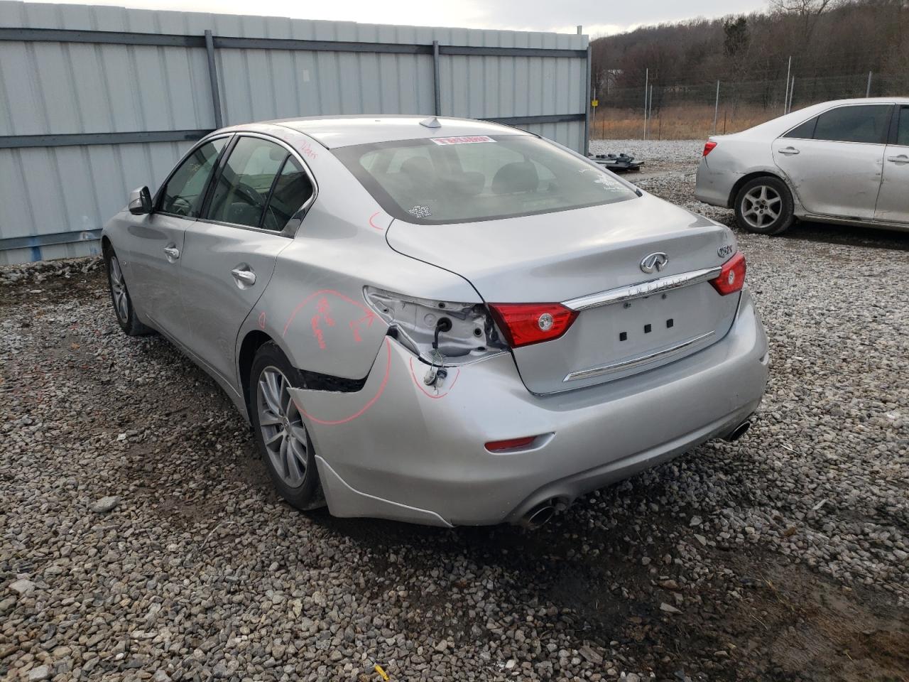 Photo 3 from auction – 2017 INFINITI Q50 PREMIU with VIN JN1EV7AP5HM738105
