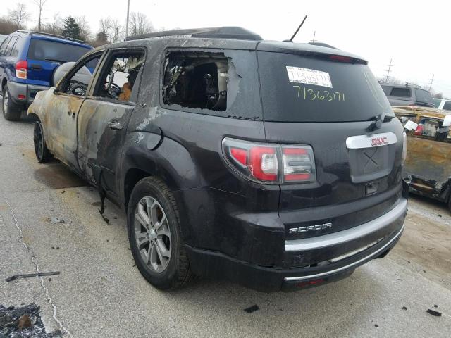 Photo 3 from auction – 2014 GMC ACADIA SLT with VIN 1GKKRRKD7EJ296658