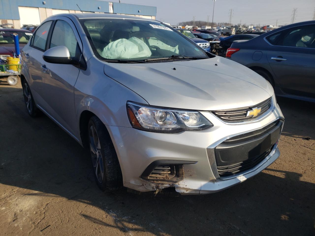 CHEVROLET SONIC PREM 2018 with VIN 1G1JF5SB2J4132730 - Photo from auction