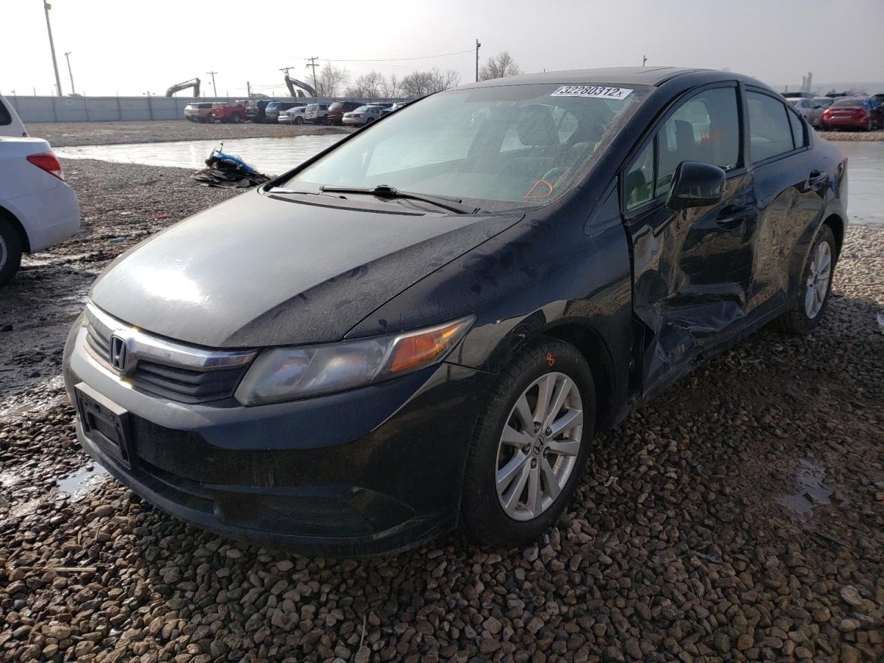 Photo 2 from auction – 2012 HONDA CIVIC EX with VIN 2HGFB2F86CH321944