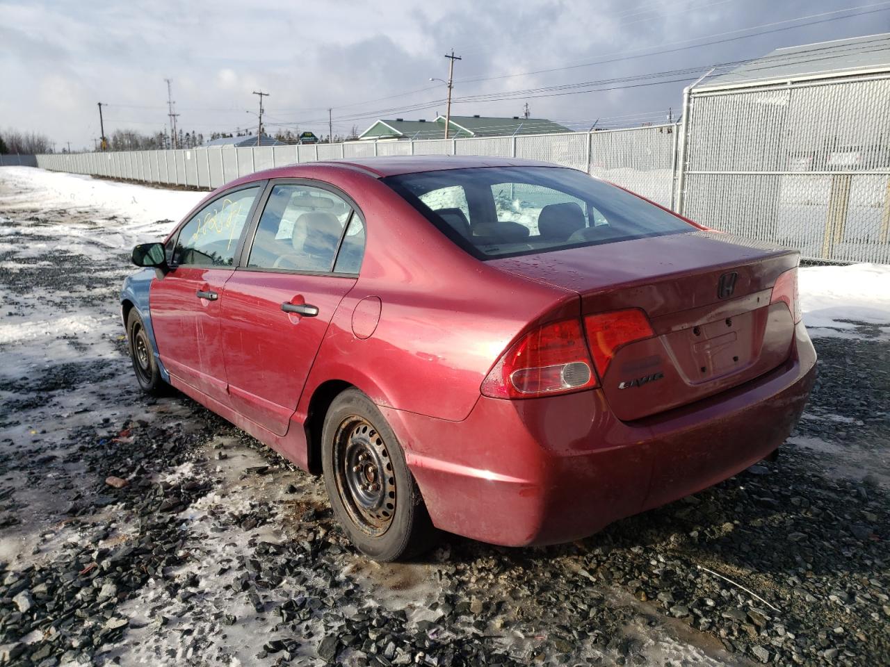 Photo 3 from auction – 2007 HONDA CIVIC DX with VIN 1HGFA15357L800321