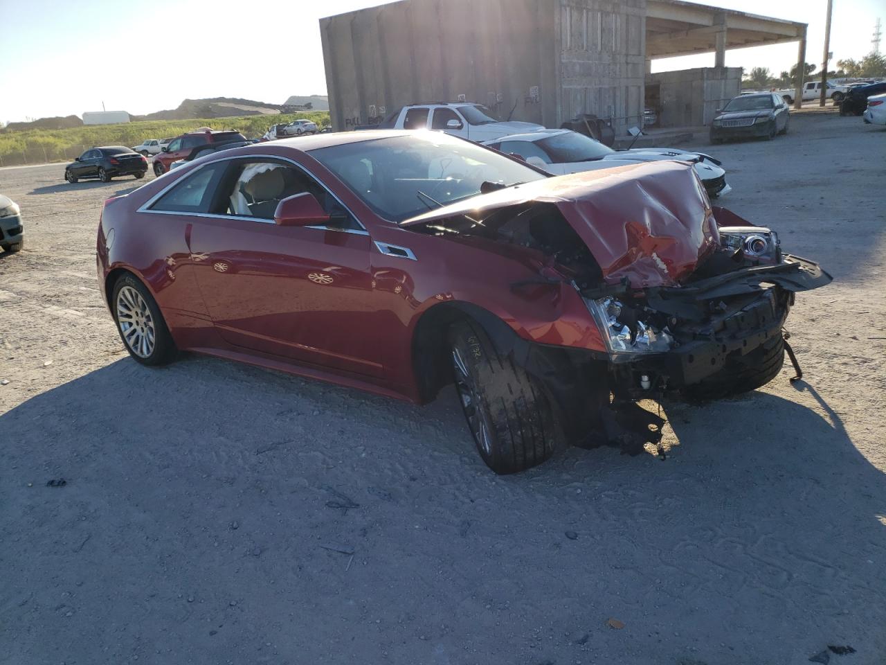 CADILLAC CTS PERFOR 2011 with VIN 1G6DL1ED9B0121514 - Photo from auction