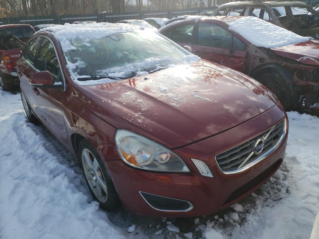 Photo 1 from auction – 2013 VOLVO S60 T5 with VIN YV1612FH0D1226324