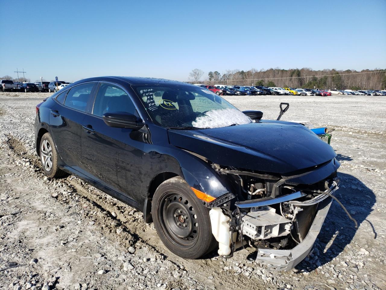 Photo 1 from auction – 2018 HONDA CIVIC LX with VIN 2HGFC2F56JH562533