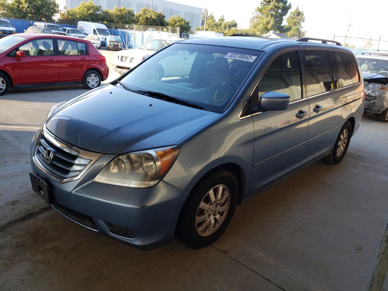 Photo 2 from auction – 2008 HONDA ODYSSEY EX with VIN 5FNRL38758B030321