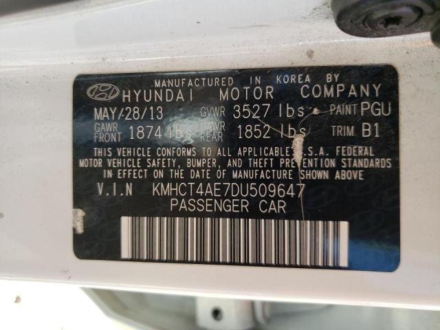 Photo 10 from auction – 2013 HYUNDAI ACCENT GLS with VIN KMHCT4AE7DU509647