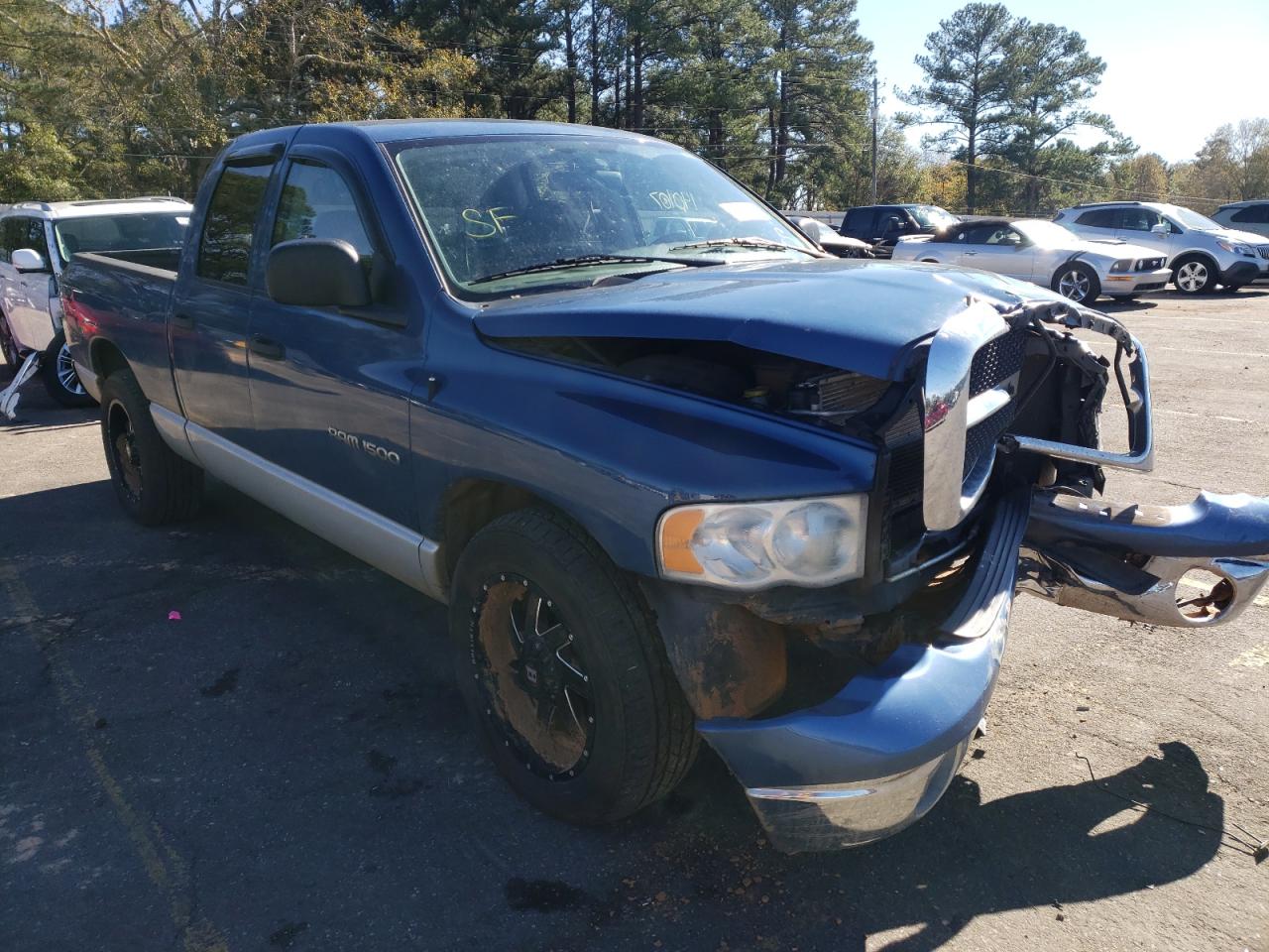DODGE RAM 1500 2003 with VIN 1D7HA18N23S125070 - Photo from auction