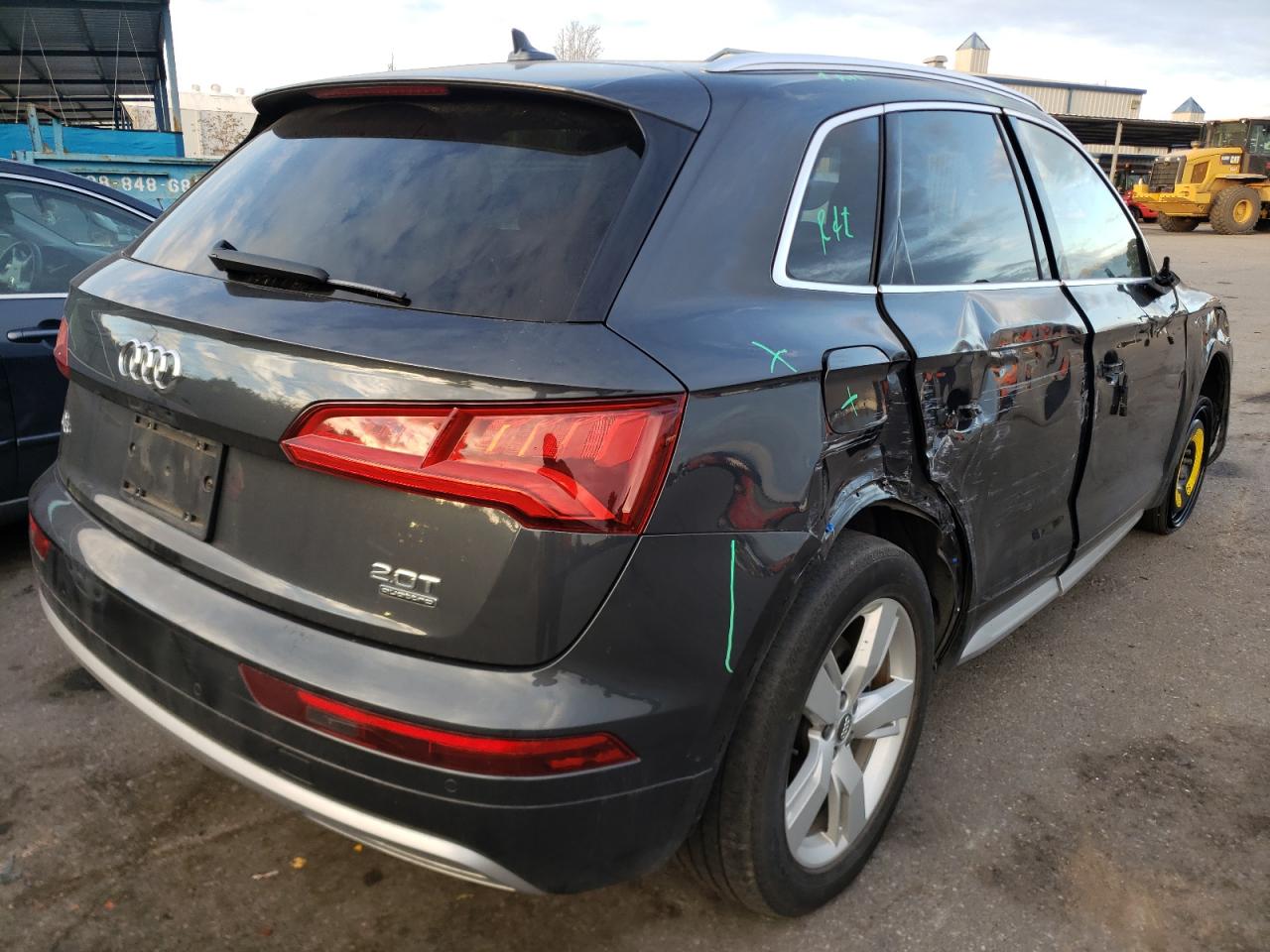 Photo 4 from auction – 2018 AUDI Q5 PREMIUM with VIN WA1BNAFY4J2225261