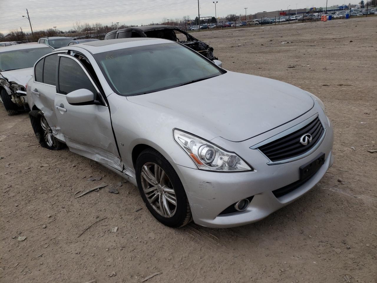 INFINITI Q40 2015 with VIN JN1CV6AR0FM521822 - Photo from auction