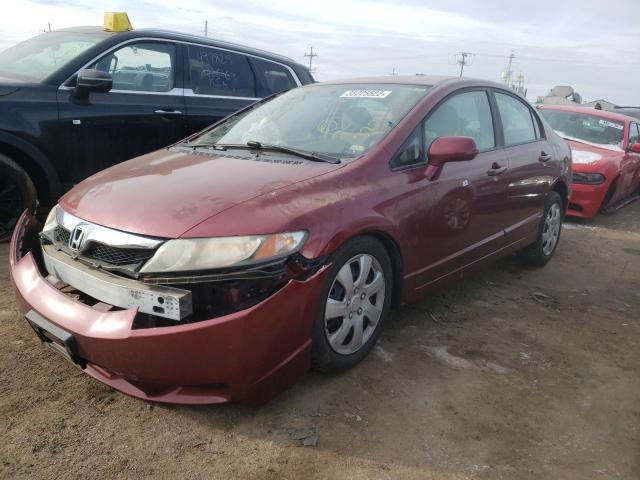 Photo 2 from auction – 2011 HONDA CIVIC LX with VIN 19XFA1F53BE000312