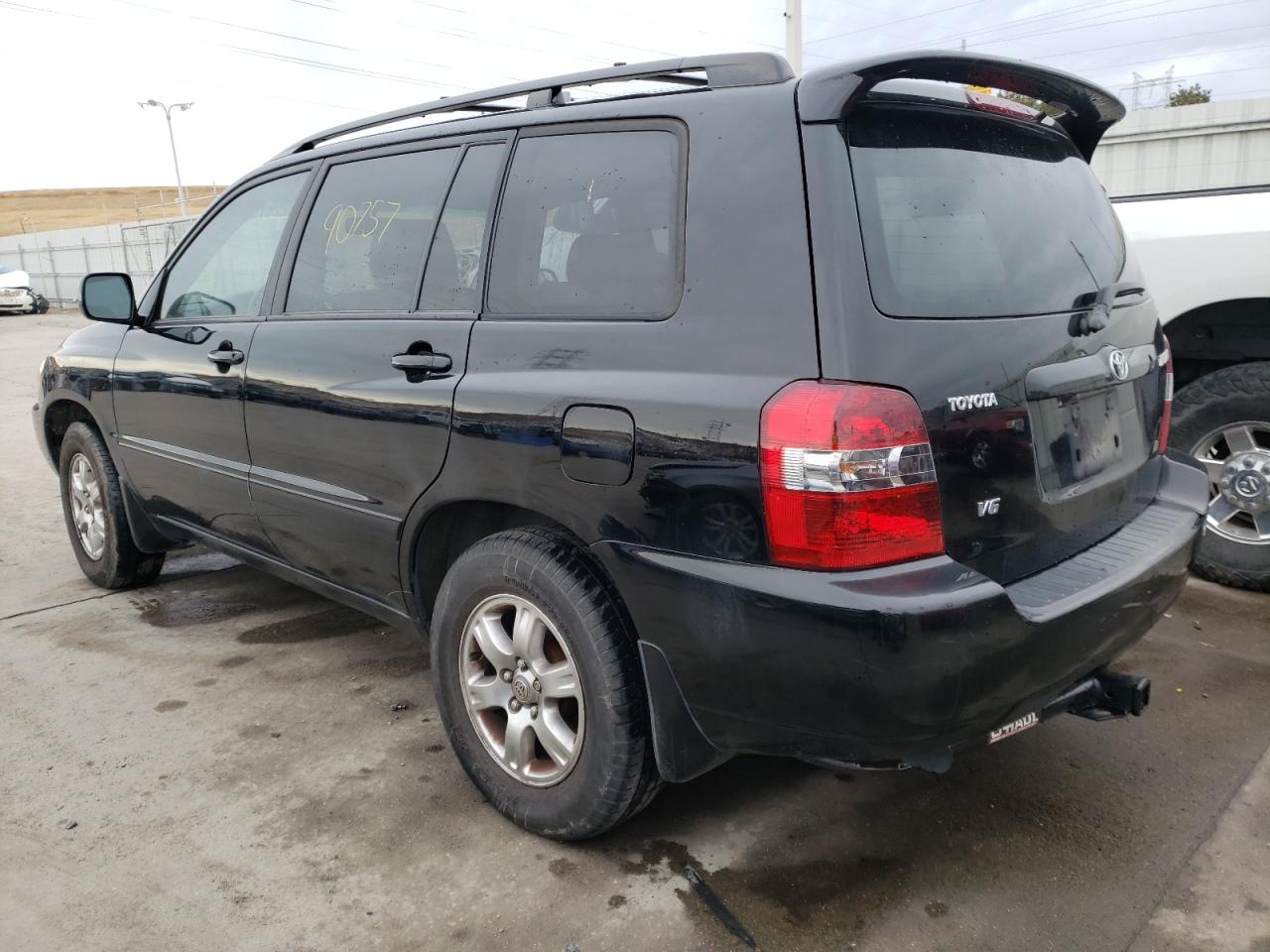 Photo 3 from auction – 2007 TOYOTA HIGHLANDER with VIN JTEGP21A370145178